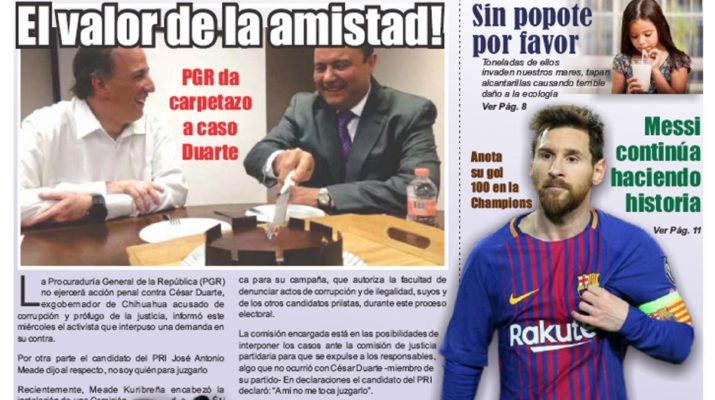 portada 15 de Marzo 2018