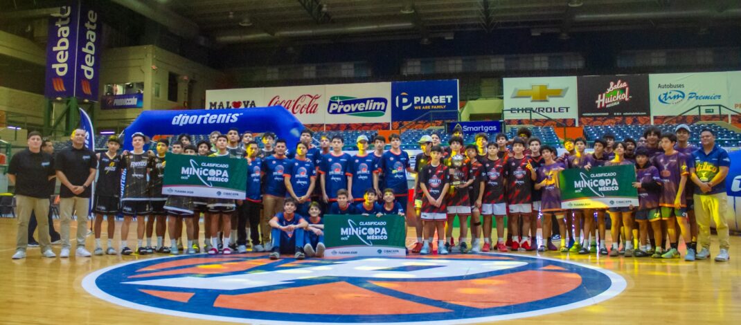 El futuro del básquet está listo: México define a sus equipos para Minicopa México 2026