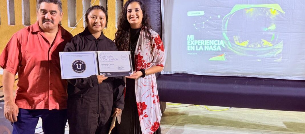 Talento yucateco destaca a nivel internacional en la NASA