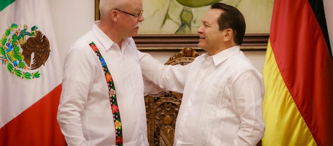 Yucatán y Alemania exploran áreas de cooperación en desarrollo económico y sustentable