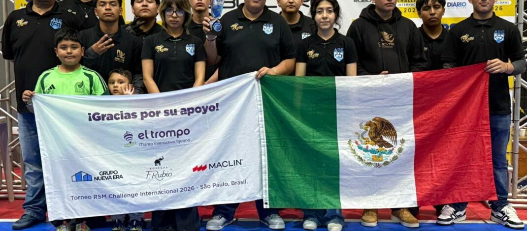 TRIUNFARON JÓVENES TIJUANENSES EN TORNEO DE ROBÓTICA EN BRASIL