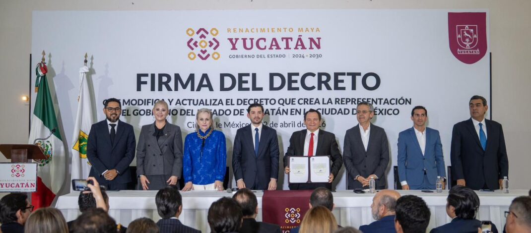 Gobernador Joaquín Díaz Mena fortalece la presencia de Yucatán