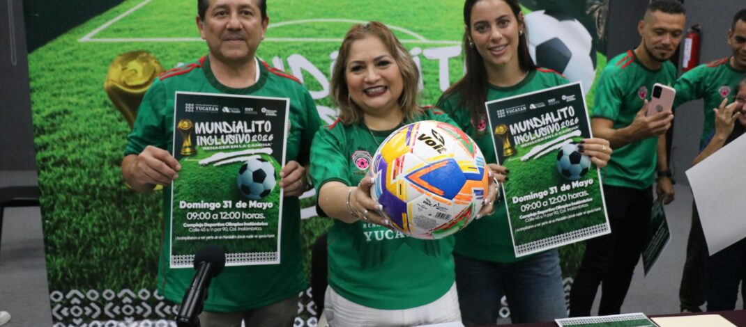 Mundialito Inclusivo 2026 promoverá la integración a través del deporte