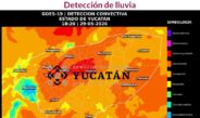Lluvias extraordinarias activan operativo permanente de monitoreo y atención en Yucatán