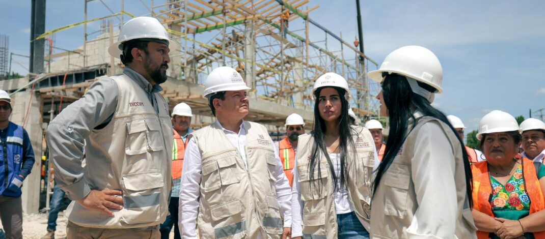 Avanza construcción del Centro Renacimiento Ka’siijil en Izamal