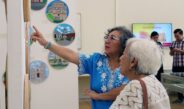 Abre muestra pictórica de estudiantes de Dzidzantún en la Biblioteca Yucatanense
