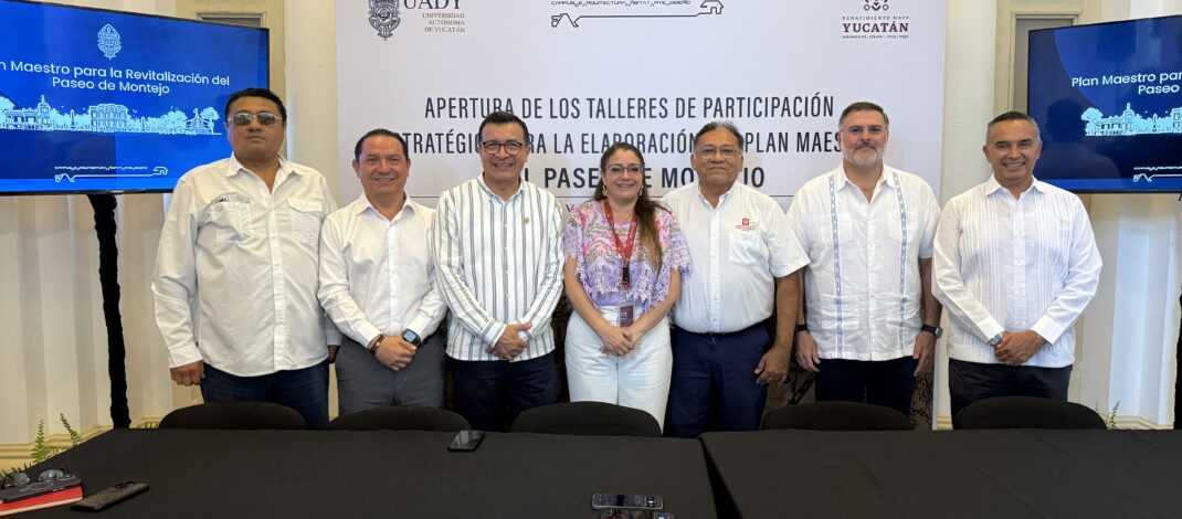 Inician talleres estratégicos rumbo al Plan Maestro para la Revitalización del Paseo de Montejo