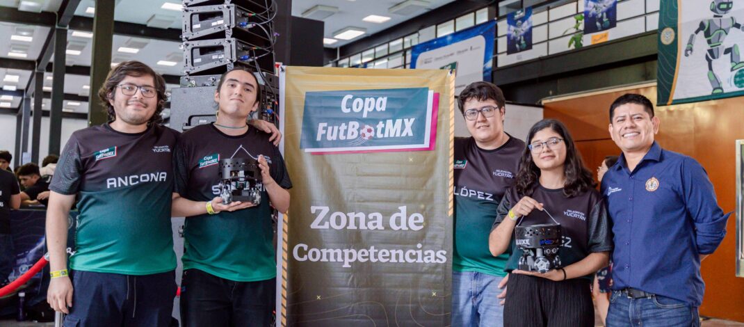 Estudiantes yucatecos muestran su talento en la Copa FutBotMx 2026