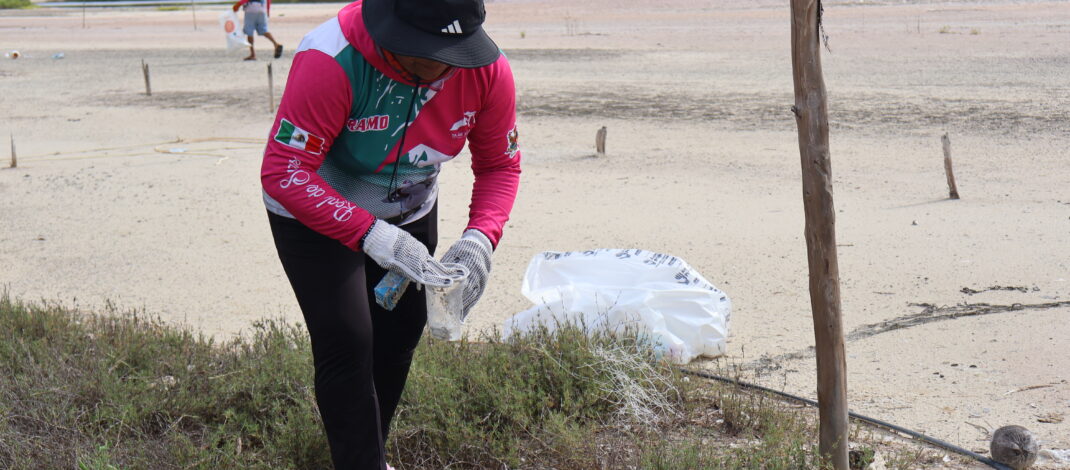 Mercado Circular y limpieza de playa promueven participación ciudadana en Celestún