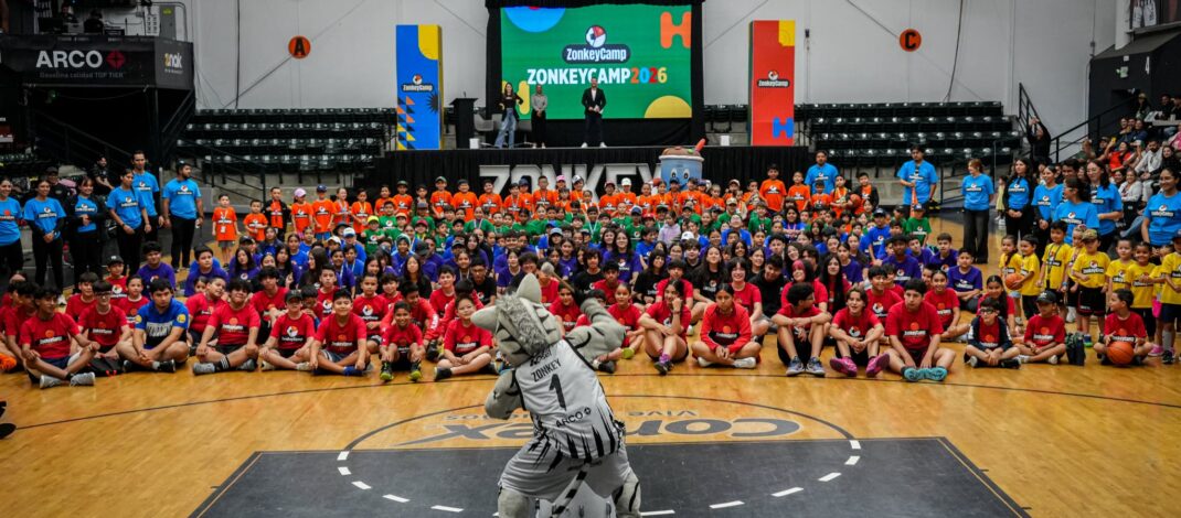 Entre sonrisas, deporte y valores, arranca el ZonkeyCamp 2026 en la Arena Zonkeys