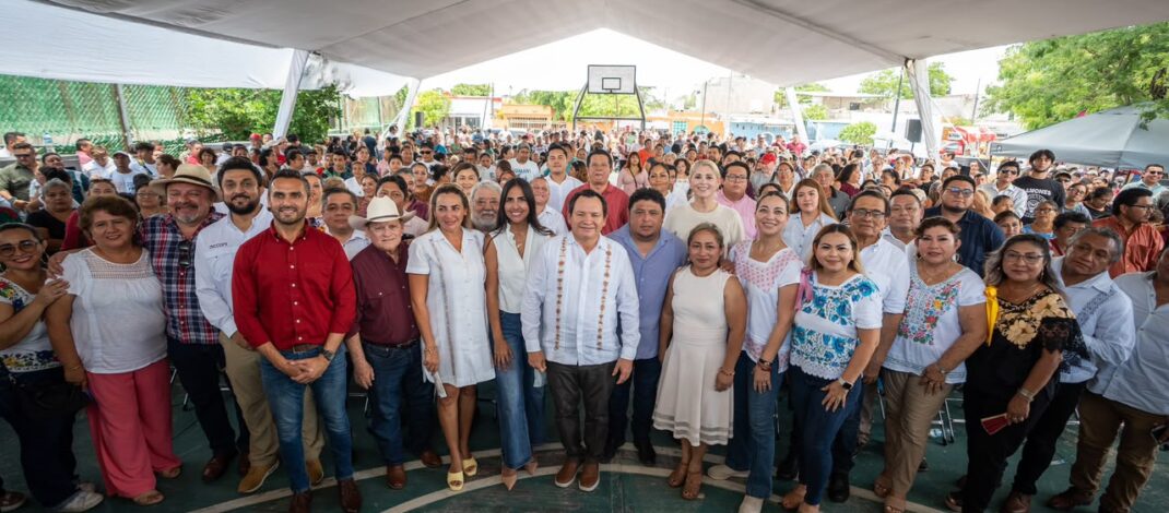 Renacimiento Maya invierte 4.2 millones de pesos para devolver a familias de Kanasín un espacio digno y seguro