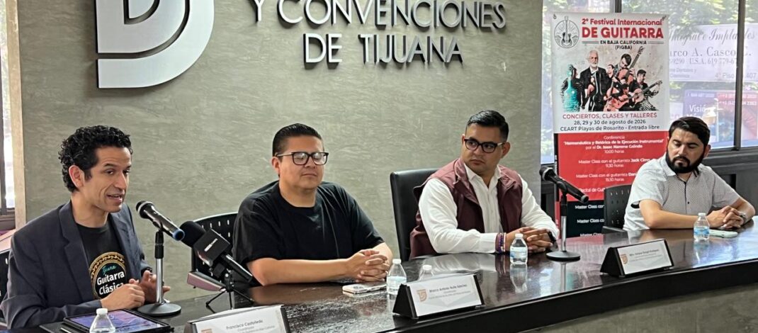 Recibirá Rosarito el “2º Festival   Internacional de Guitarra”