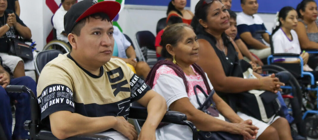 DIF Yucatán brinda herramientas de autonomía a personas con lesión medular